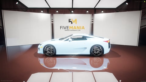 FIVEM Lexus LFA | Realistic Sports Car [Unbadged] Add-On | Optimized | Fivem Ready | High Quality — image 7