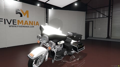 FIVEM Hpbike2 | Lore-Friendly Police Motorcycle Add-On | Working Lights | Saddlebags | Add-On | Optimized | Fivem Ready | High Quality — image 3