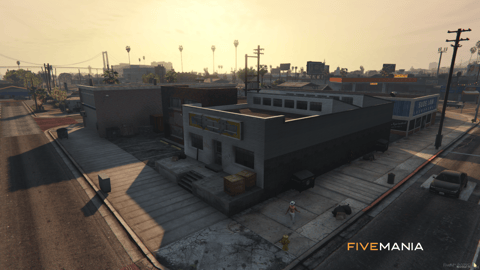 FIVEM Los Santos Block | Comprehensive Map Edit | Residential Homes | Gas Station | Custom Interior | Add-On | Optimized | Fivem Ready | High Quality — image 10