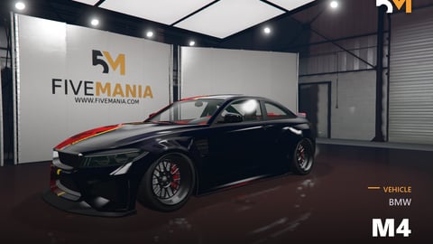 FIVEM BMW M4 | Realistic Sports Car [Badged] Add-On | Custom Liveries | Custom Wheels | Tuning Parts | Add-On | Optimized | Fivem Ready | High Quality cover