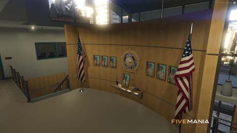 FIVEM Davis Sheriff Station | Detailed Police Station MLO | Interior & Exterior | Shooting Range | Jail Cells | Offices | Add-On | Optimized | Fivem Ready | High Quality — image 19