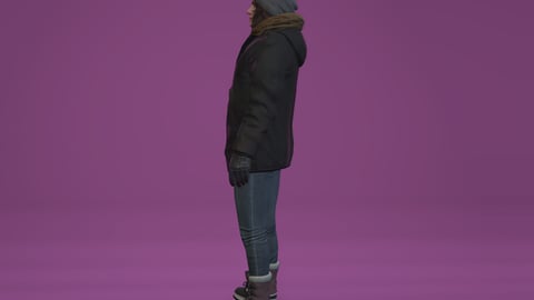 Fourtee | Female Ped | Multiple Outfits | Optimized & Fivem Ready [Add-On] — image 9