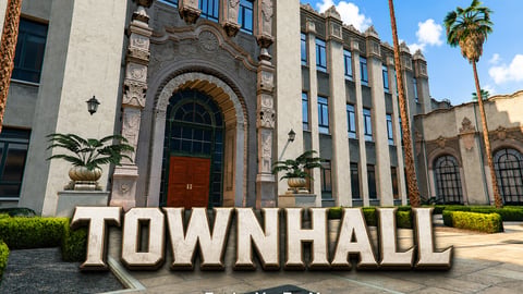 FIVEM Townhall | Grand Civic Building MLO | Interior & Exterior | Offices | Meeting Room | Courtroom | Add-On | Optimized | Fivem Ready | High Quality — image 21