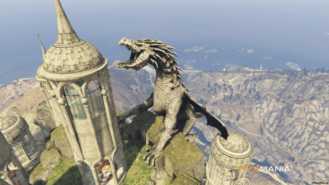 FIVEM Mystical Dragon Castle, Fantasy Fortress MLO, image 4
