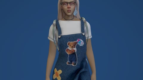 Adeline | Female Ped | Multiple Outfits | Optimized & Fivem Ready [Add-On] — image 5