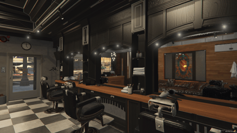 FIVEM Barber Reworked V2 | Modern Barbershop MLO | Interior & Exterior | Custom Props | Optimized | Fivem Ready | High Quality — image 7