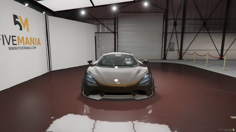 FIVEM McLaren 720S | Realistic Supercar [Unbadged] Add-On | Custom Wheels | HQ Interior | Working Lights | Optimized | Fivem Ready | High Quality, image 4
