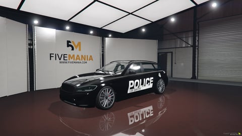 FIVEM Dlrhine | Police Wagon [Unbadged] Add-On | Custom Livery | Working Lights | Optimized | Fivem Ready | High Quality — image 3