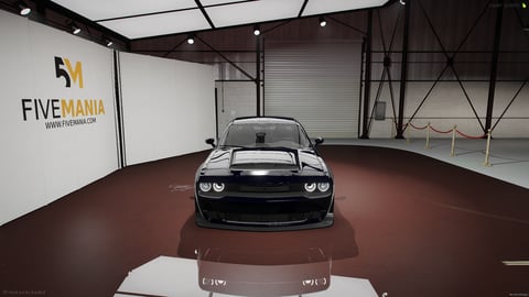 FIVEM Demon | Realistic Sports Car [Unbadged] Add-On | Working Lights | Custom Wheels | Optimized | Fivem Ready | High Quality — image 4