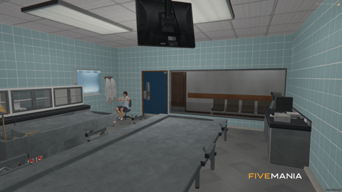 FIVEM Paleto Hospital | Functional Hospital MLO | Interior & Exterior | Reception | Morgue | Add-On | Optimized | Fivem Ready | High Quality — image 8