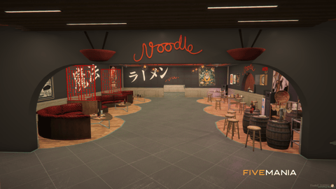 FIVEM Noodle Bar, Asian Ramen Restaurant MLO, image 4
