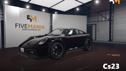 FIVEM Cs23 | Off-Road Sports Car [Unbadged] Add-On | Tuning Parts | Working Lights | Optimized | Fivem Ready | High Quality cover