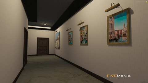 FIVEM The Italian Manor | Luxury Italian Estate MLO | Interior & Exterior | Bar & Office | Detailed Rooms | Add-On | Optimized | Fivem Ready | High Quality — image 9
