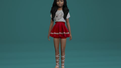 Mia | Female Teen Ped | Optimized & Fivem Ready [Add-On] — image 6