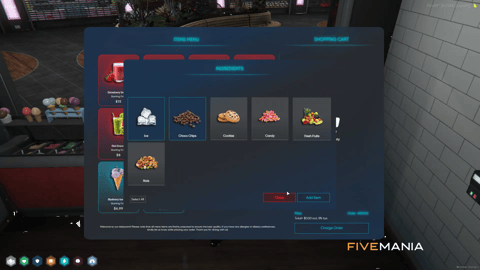 FIVEM Multi Restaurants Mlo +script | Comprehensive Business MLO & Script Pack | Interior & Exterior | Management UI | Ingredient System | Job System | Add-On | Optimized | Fivem Ready | High Quality, image 14