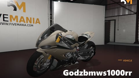 FIVEM Godzbmws1000rr | Realistic Sport Bike [Badged] Add-On | Optimized | Fivem Ready | High Quality cover