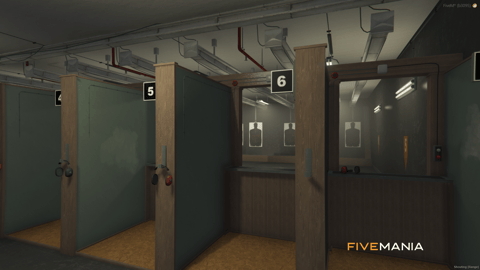FIVEM Davis Sheriff Station | Detailed Police Station MLO | Interior & Exterior | Shooting Range | Jail Cells | Offices | Add-On | Optimized | Fivem Ready | High Quality — image 40