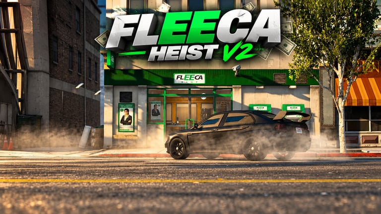 FIVEM Fleeca Heist v2, Dynamic Bank Robbery Script