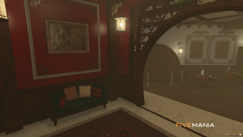 FIVEM Triad Headquarters | Criminal Organization MLO | Interior & Exterior | Casino Games | Meeting Room | Jail Cells | Bar Area | Add-On | Optimized | Fivem Ready | High Quality — image 4