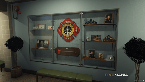 FIVEM Blaine County Fire Station | Detailed Fire Station MLO | Interior & Exterior | Offices & Garage Bays | Lore Friendly | Add-On | Optimized | Fivem Ready | High Quality — image 14
