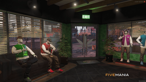 FIVEM Block Budz Weedshop | Immersive Cannabis Dispensary MLO | Interior & Exterior | Custom Props | Optimized | Add-On | Fivem Ready | High Quality — image 7