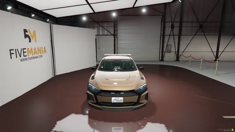 FIVEM Audi e-tron GT | Lore Friendly Unmarked Police Car | Working Lights | HQ Interior | Add-On | Optimized | Fivem Ready | High Quality, image 4