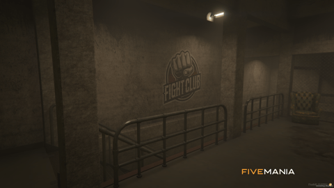 FIVEM Fight Club | Underground Combat Arena MLO | Interior & Exterior | Custom Props | Add-On | Optimized | Fivem Ready | High Quality — image 7