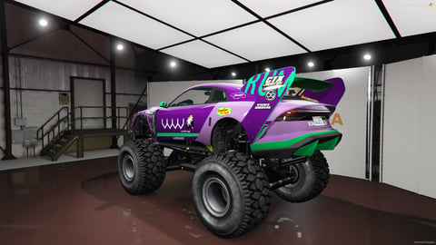 FIVEM Audi e-tron GT | Monster Truck [Badged] Add-On | Off-Road Ready | Custom Liveries | High Suspension | Add-On | Optimized | Fivem Ready | High Quality, image 7
