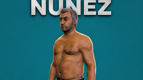 Nunez | Male Ped | Multiple Outfits | Optimized & Fivem Ready [Add-On] cover