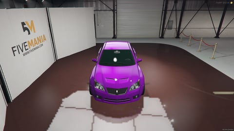 FIVEM Pontiac G8 | Realistic Sports Sedan [Badged] Add-On | Interior & Exterior | Working Lights | Optimized | Fivem Ready | High Quality, image 5