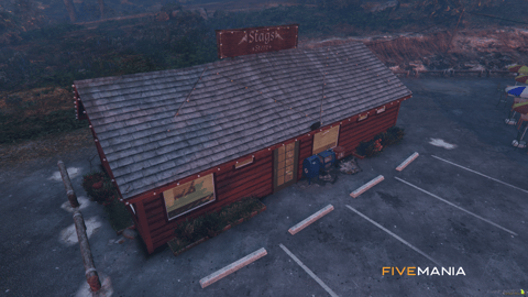 FIVEM Paleto Stags | Rustic Store & Bar MLO | Interior & Exterior | Wine Cellar | Bar Area | Storefront | Add-On | Optimized | Fivem Ready | High Quality — image 2