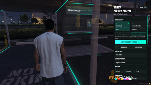 FIVEM PodDrive Car Rentals | Advanced Vehicle Rental System | Customizable Stations | UI Driven | Automated Pickup & Return | Add-On | Optimized | Fivem Ready | High Quality, image 5