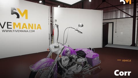 FIVEM Corr | Custom Chopper Motorcycle [Unbadged] | Custom Paint | Working Lights | Optimized | Add-On | Fivem Ready | High Quality cover