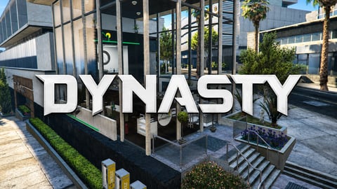 FIVEM Dynasty | Modern Office MLO | Interior & Exterior | Reception Area | Private Offices | Add-On | Optimized | Fivem Ready | High Quality cover