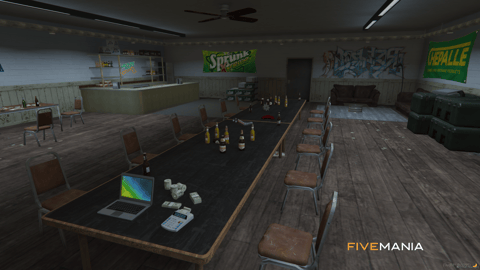 FIVEM Los Santos Customs Mechanic Airport Section | Expanded Mechanic Shop MLO | Interior & Exterior | Lounge Area | Underground Parking | Add-On | Optimized | Fivem Ready | High Quality — image 20