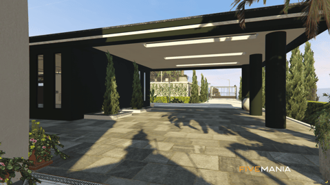 FIVEM Vinewood Mansion | Luxury Modern Estate | Interior & Exterior | Pool & Basketball Court | Add-On | Optimized | Fivem Ready | High Quality — image 10