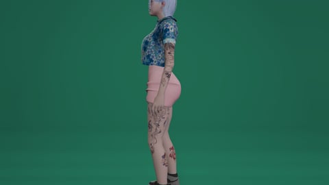 Yuno | Female Ped | Multiple Outfits | Optimized & Fivem Ready [Add-On] — image 9