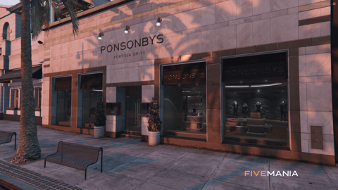 FIVEM Ponsonbys Clothing Store V2 | Luxury Clothing Store MLO | Interior & Exterior | Custom Props | Optimized | Fivem Ready | High Quality — image 2
