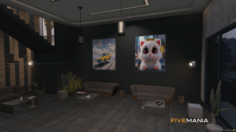 FIVEM Taxi Headquarters | Lore-Friendly Taxi Service MLO | Interior & Exterior | Reception Area | Offices | Classroom | Custom Props | Add-On | Optimized | Fivem Ready | High Quality — image 8