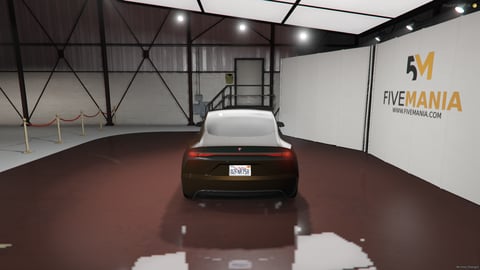 FIVEM Electron1 | Realistic Electric Sedan [Unbadged] Add-On | Interior & Exterior | Working Lights | Add-On | Optimized | Fivem Ready | High Quality, image 6