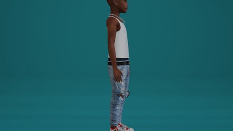 Quincy | Male Teen Ped | Multiple Outfits | Optimized & Fivem Ready [Add-On] — image 7