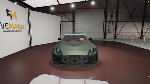 FIVEM 3002 | Realistic Sports Car [Unbadged] Add-On | Custom Body Kit | Tuning Parts | Custom Wheels | Spoiler | Optimized | Fivem Ready | High Quality, image 4