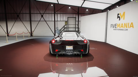 FIVEM Lwalk458 | Realistic Sports Car [Unbadged] Add-On | Custom Wheels | Detailed Interior | Add-On | Optimized | Fivem Ready | High Quality — image 6