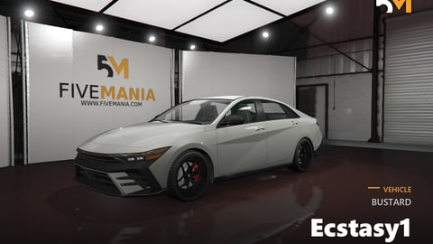 FIVEM BUSTARD Ecstasy1 | Realistic Sedan Add-On | Interior & Exterior | Custom Wheels | Spoiler | Add-On | Optimized | Fivem Ready | High Quality cover