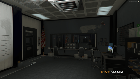 FIVEM Mission Row Pd | Detailed Police Station MLO | Interior & Exterior | Custom Props | Lore Friendly | Add-On | Optimized | Fivem Ready | High Quality — image 21