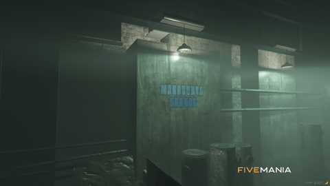 FIVEM Marabunta Hideout | Industrial Gang Hideout MLO | Interior & Exterior | Custom Props | Server Room | Add-On | Optimized | Fivem Ready | High Quality — image 6