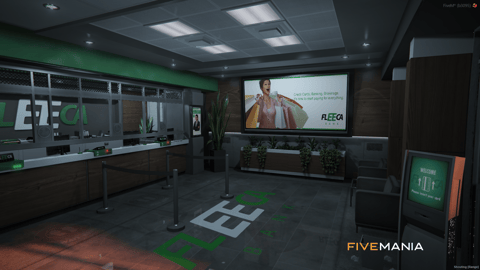 FIVEM Fleeca V3 | Enhanced Bank MLO | Interior & Exterior | Vault Area | Office Space | Add-On | Optimized | Fivem Ready | High Quality — image 5