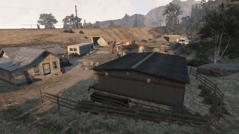 FIVEM Paleto Gang Camp | Custom Gang Hideout MLO | Interior & Exterior | Bar & Office | Pool Table | Add-On | Optimized | Fivem Ready | High Quality — image 10