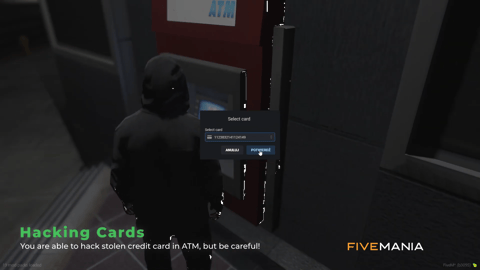 FIVEM Advanced Banking | Comprehensive Banking System | Dashboard & Transactions | Accounts & Loans | Card Hacking | Add-On | Optimized | Fivem Ready | High Quality, image 18