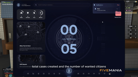 FIVEM Police MDT and Dispatch System | Comprehensive Law Enforcement Tool | Live Map, Dispatch Calls, Citizen & Case Management, Department Overview | Add-On | Optimized | Fivem Ready | High Quality, image 5